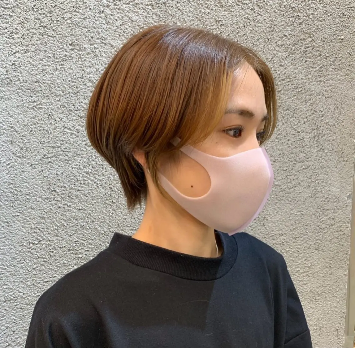 ショート カラー マエダ シュンのヘアスタイル