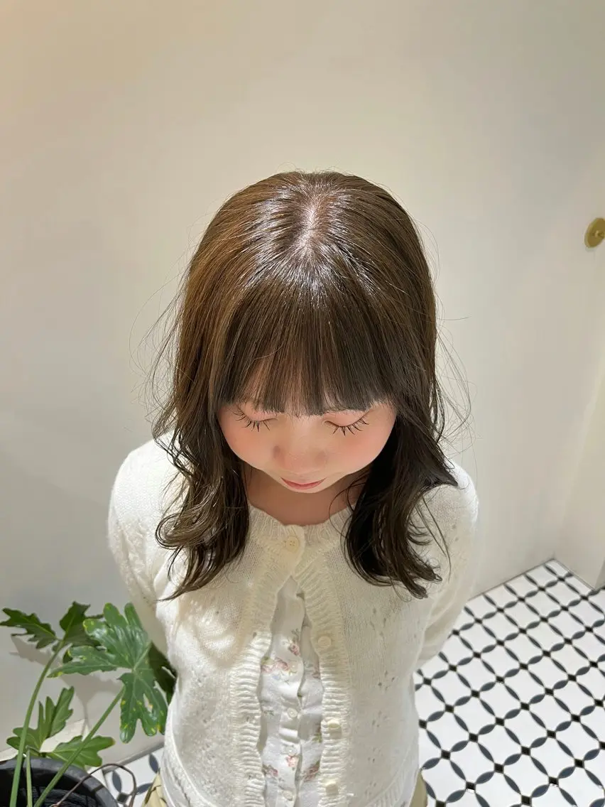 ミディアム ヘアカラー NEELU otoのヘアスタイル