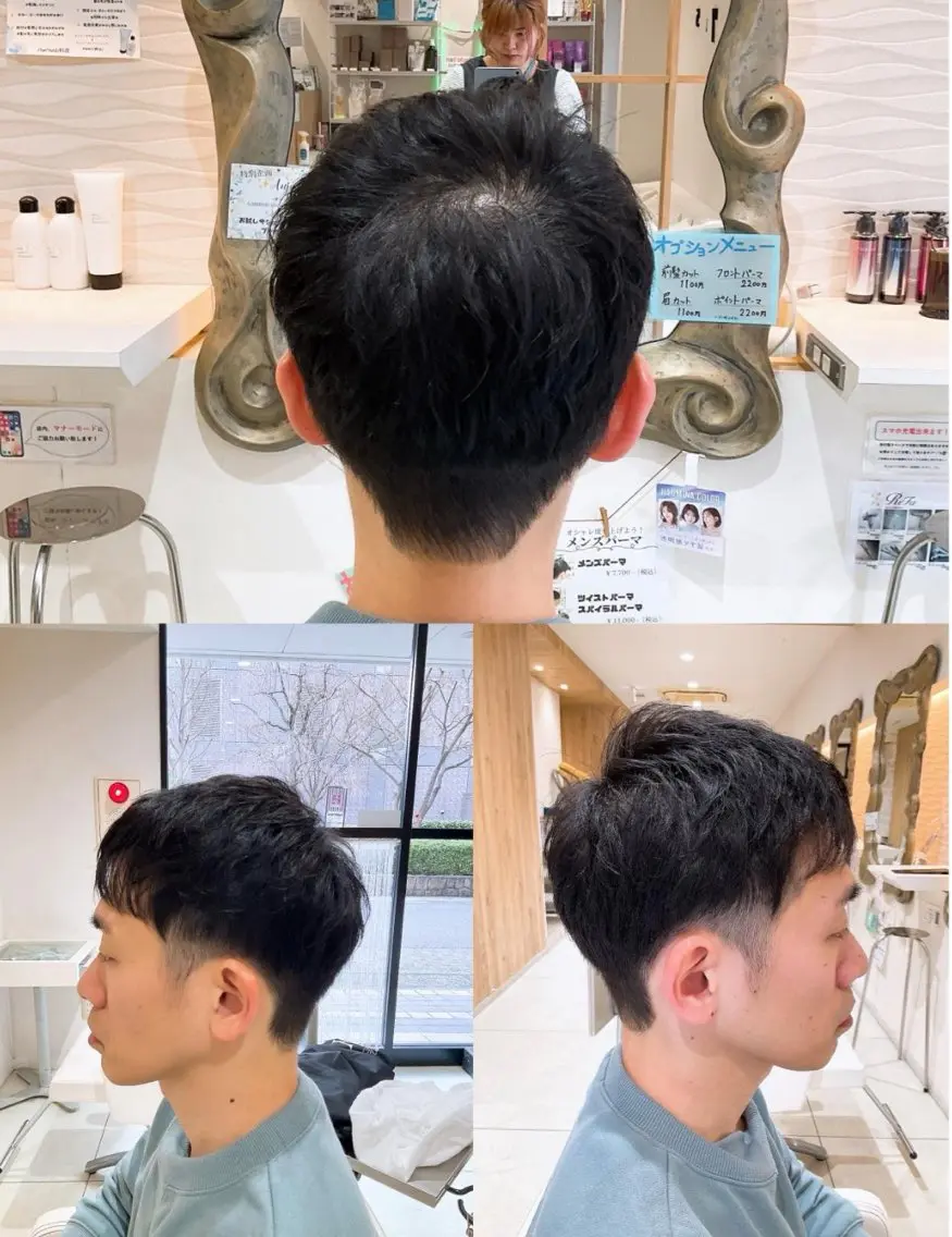 メンズ カット 山本 真緒のヘアスタイル