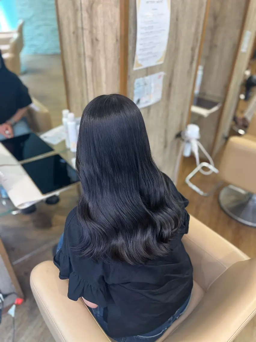 ロング カラー カット ヘアカラー 🩵KUREA🩵 /似合わせカットのヘアスタイル