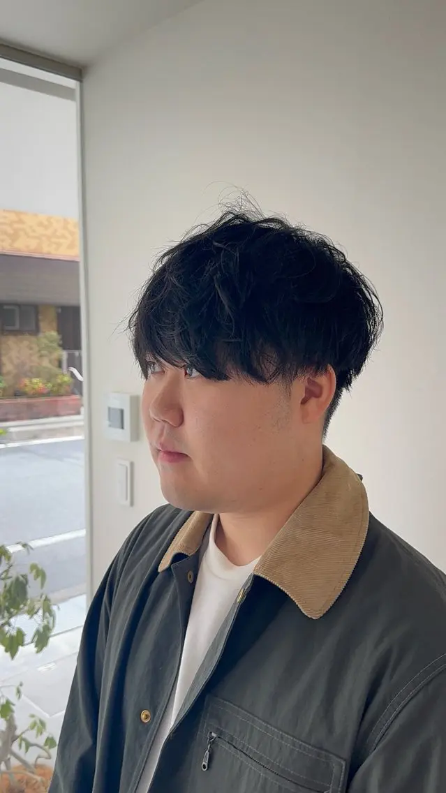 ミディアム ミディアムパーマ カット パーマ YUMA/心斎橋/ 似合わせ垢抜けのヘアスタイル