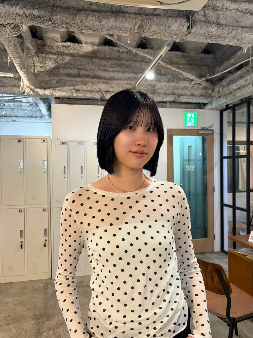 ショート カット ヘアカラー 縮毛矯正 トリートメント 🧣misaki 🧣のヘアスタイル