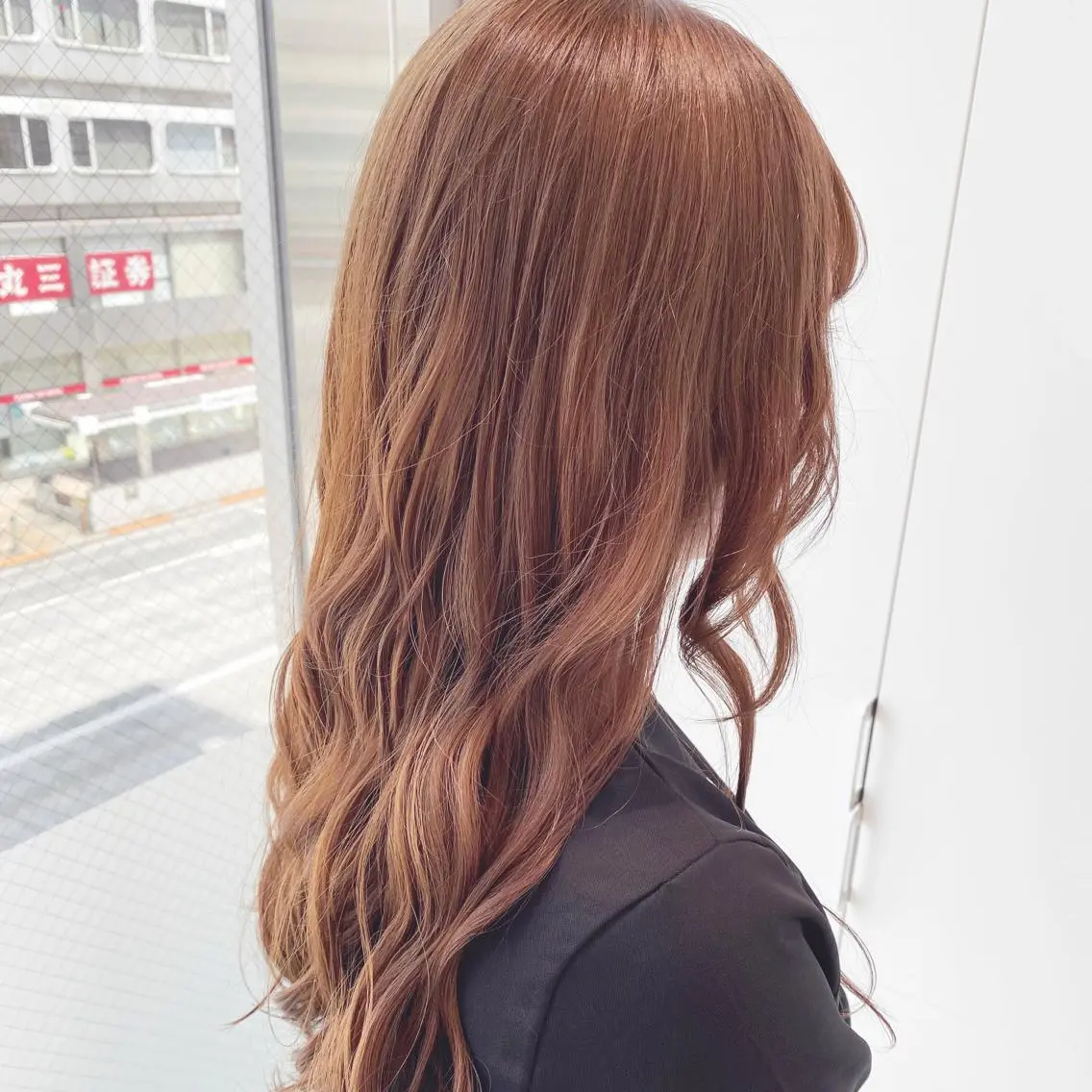 ロング ヘアカラー トリートメント 似合わせ💗骨格矯正 💗透明感カラー💗のヘアスタイル