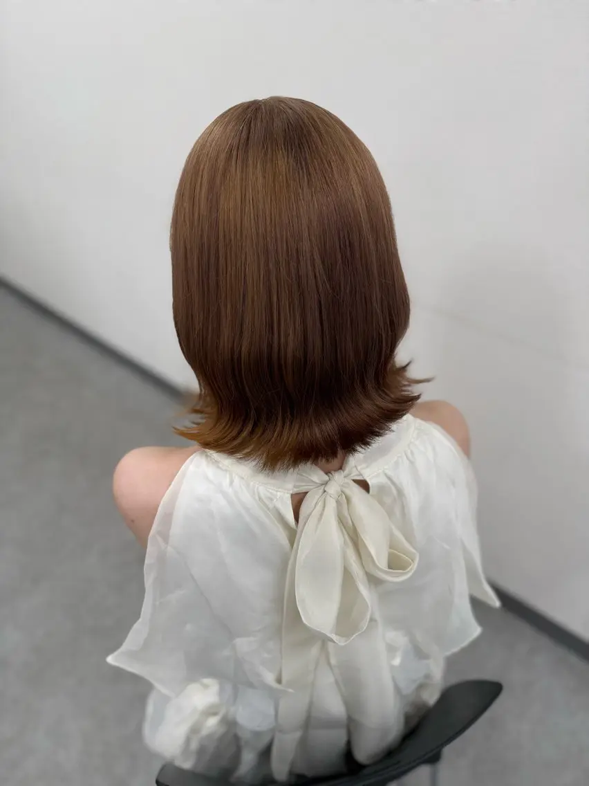ミディアム カラー 🩰フレンチガーリー ヘア🩰🍨AYAのヘアスタイル