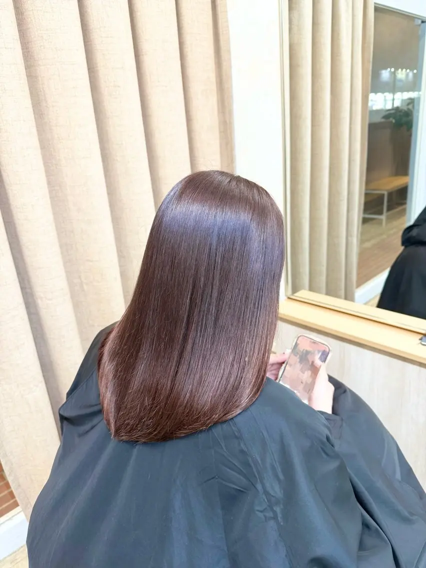 カラー カット ヘアカラー Nanami． 七海のヘアスタイル