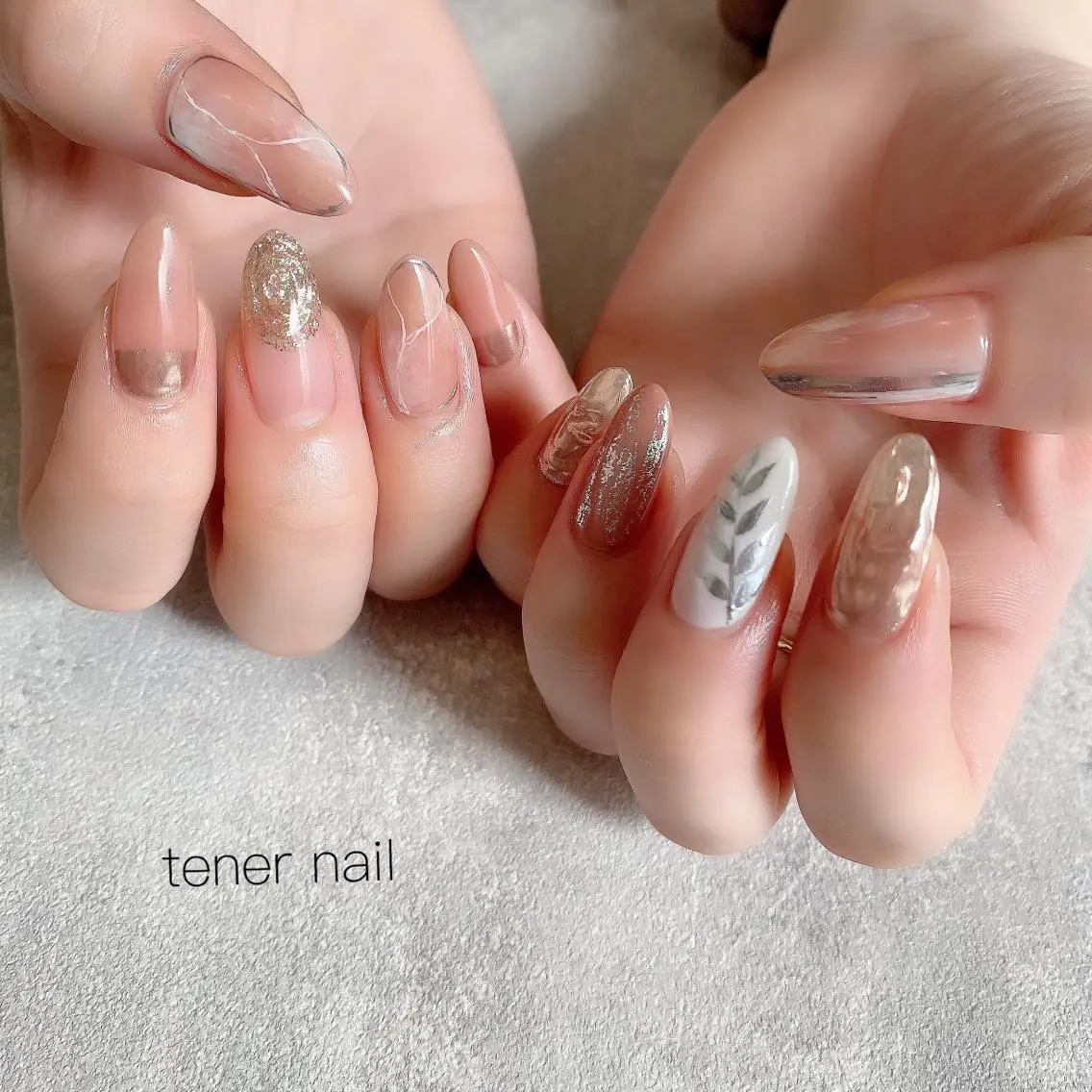 ネイル ニュアンスネイル テネルネイル tener nailのネイルデザイン