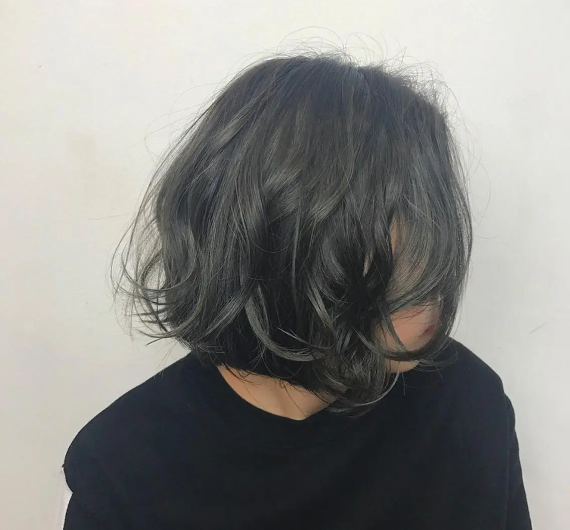 ショート ミディアム カラー メンズカット特化柏駅 徒歩3分LOUのヘアスタイル