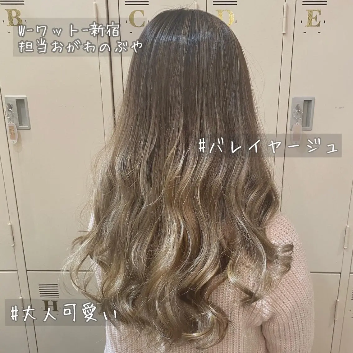 ロング カラー パーマ ヘアアレンジ メンズ キッズ ネイル マツエク・マツパ 学生(メンズ向け) 学生 カット ヘアカラー 新宿駅近♡友達とOK 🦋W -ワット -のヘアスタイル