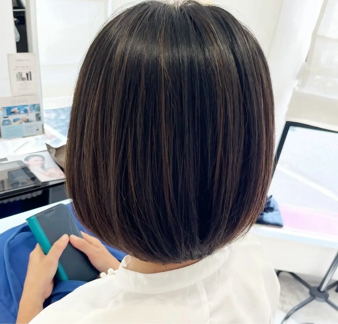 🍒ハイライト、ローライト🍒(ブリーチ可能)の写真