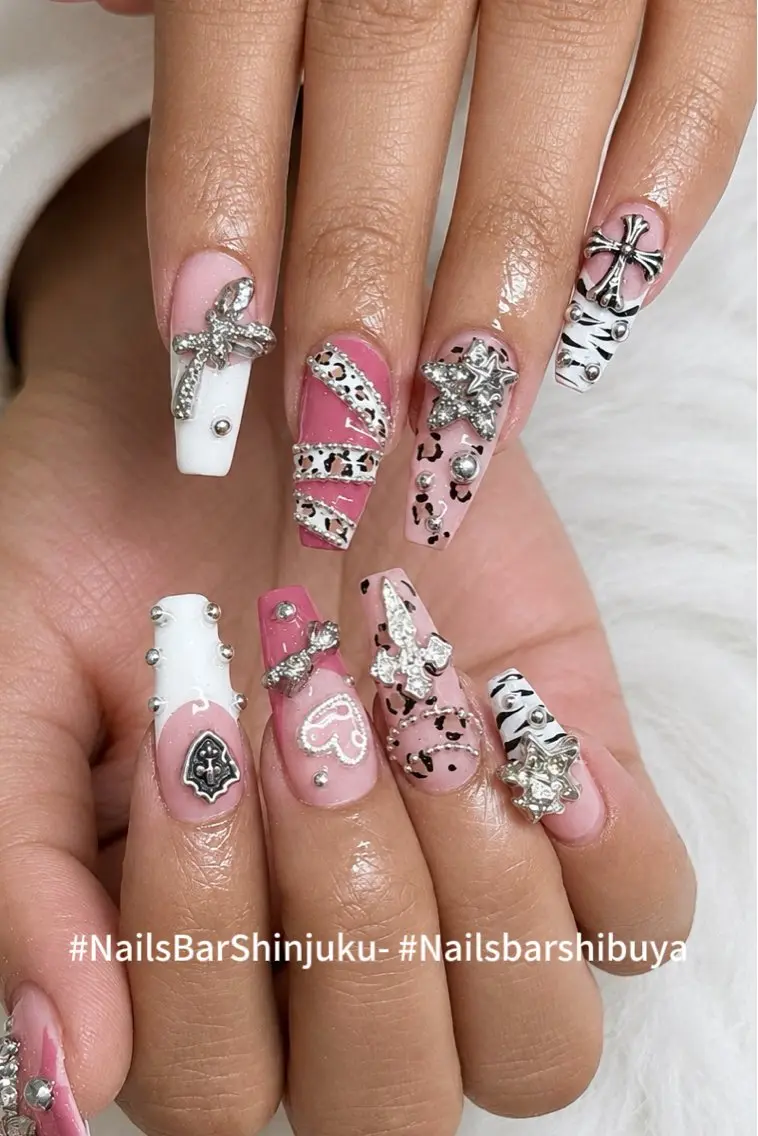 ネイル 長さ出し フレンチネイル ジェルネイル 韓国ネイル ロングネイル NAILS BAR SHINJUKUのネイルデザイン