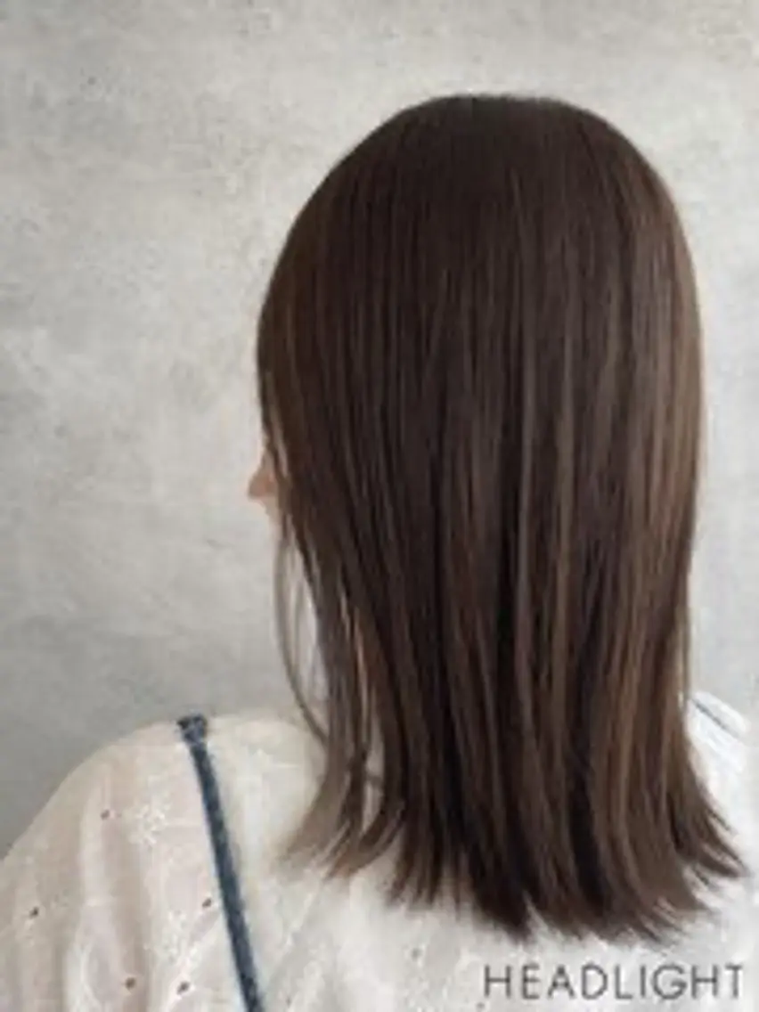 ミディアム カラー 中村 直のヘアスタイル