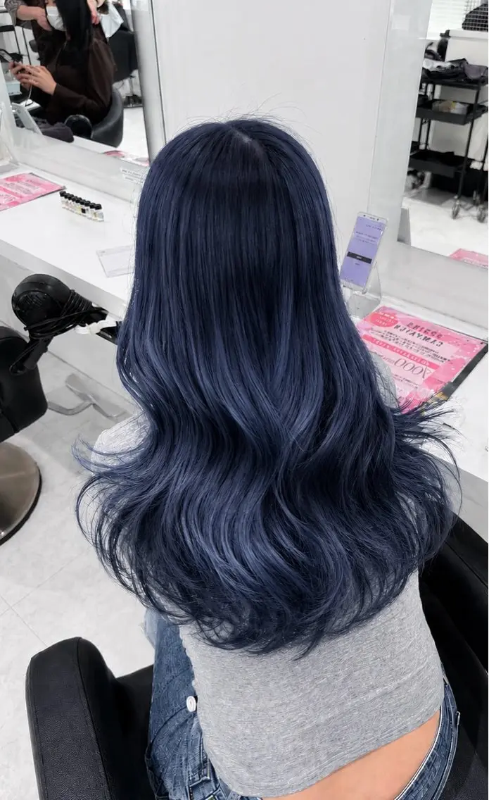 ロング カラー ヘアカラー 寒色/韓国カラー Ukyouのヘアスタイル