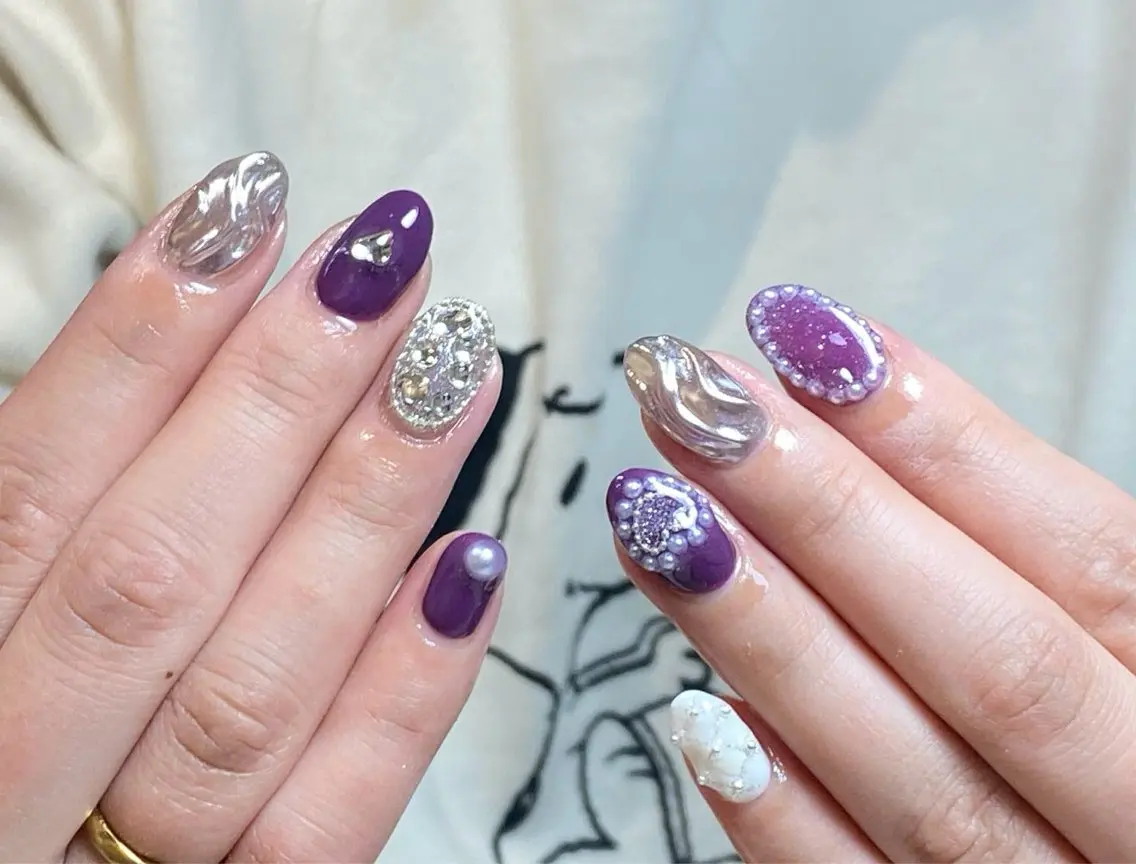 ネイル Venus nail チップ長さだし専門店のネイルデザイン