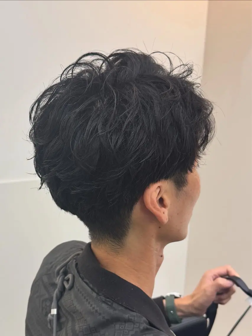 【メンズ】カット+パーマの写真