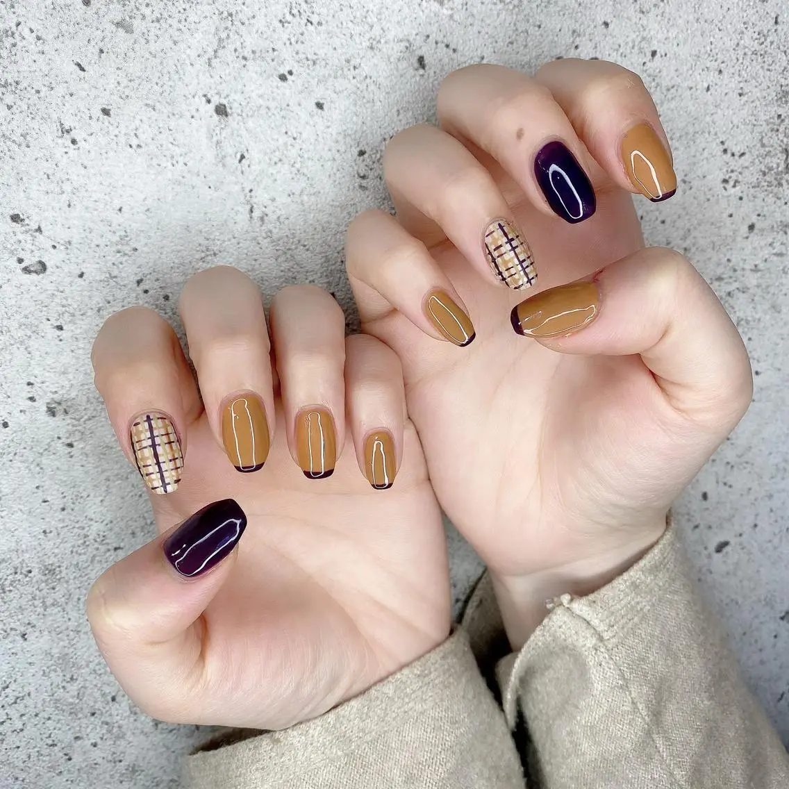 セミロング カラー パーマ ヘアアレンジ メンズ キッズ ネイル マツエク・マツパ ジェルネイル パラジェル Salon Ｋのネイルデザイン