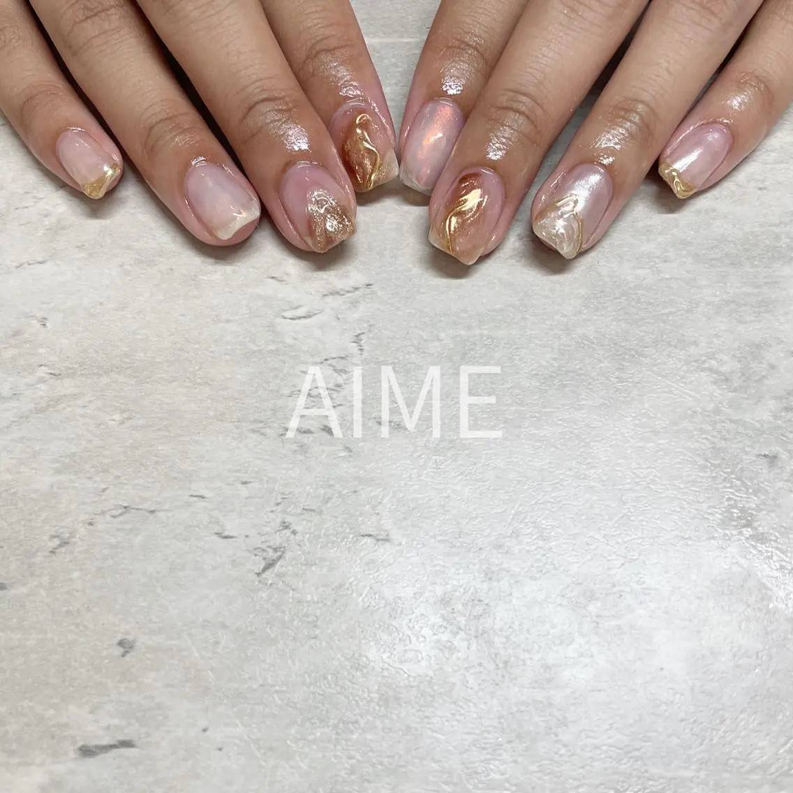 ネイル ハンドネイル AIME （momo）のネイルデザイン