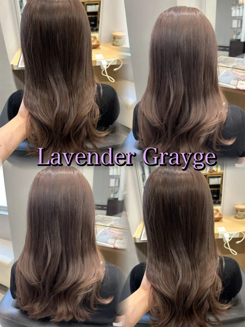 ロング カラー ブリーチ 透明感カラー ヘアカラー トリートメント 巻ける髪質改善🫧ハ イライト/永田汰伊智のヘアスタイル