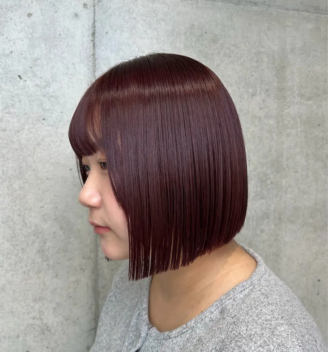 カット＋イルミナカラー＋TOKIOトリートメント🍒の写真