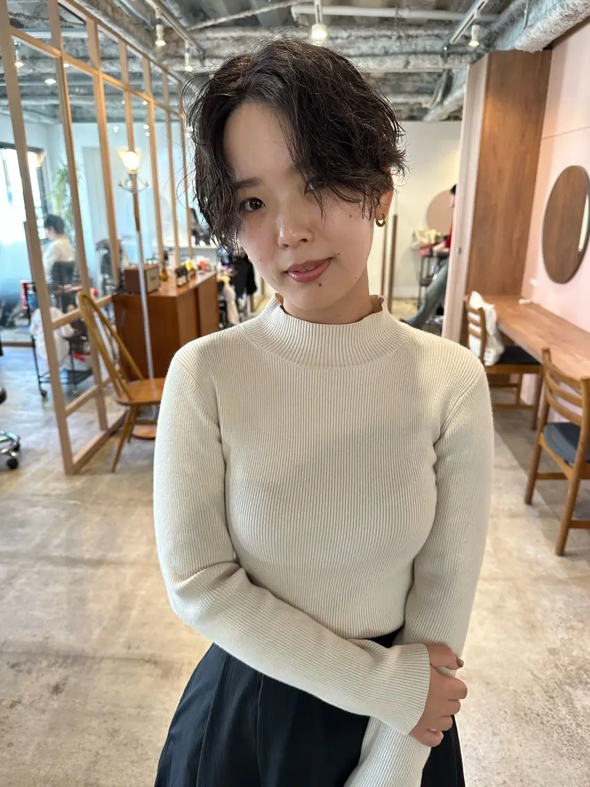 パーマ カット パーマ ナチュラル/レイヤー 磯飛⭐️慎之介のヘアスタイル