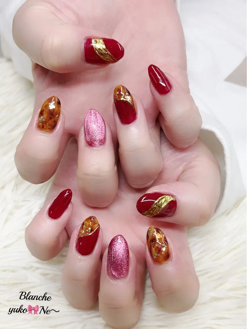 ネイル ハンドネイル Lian Yulilianのネイルデザイン
