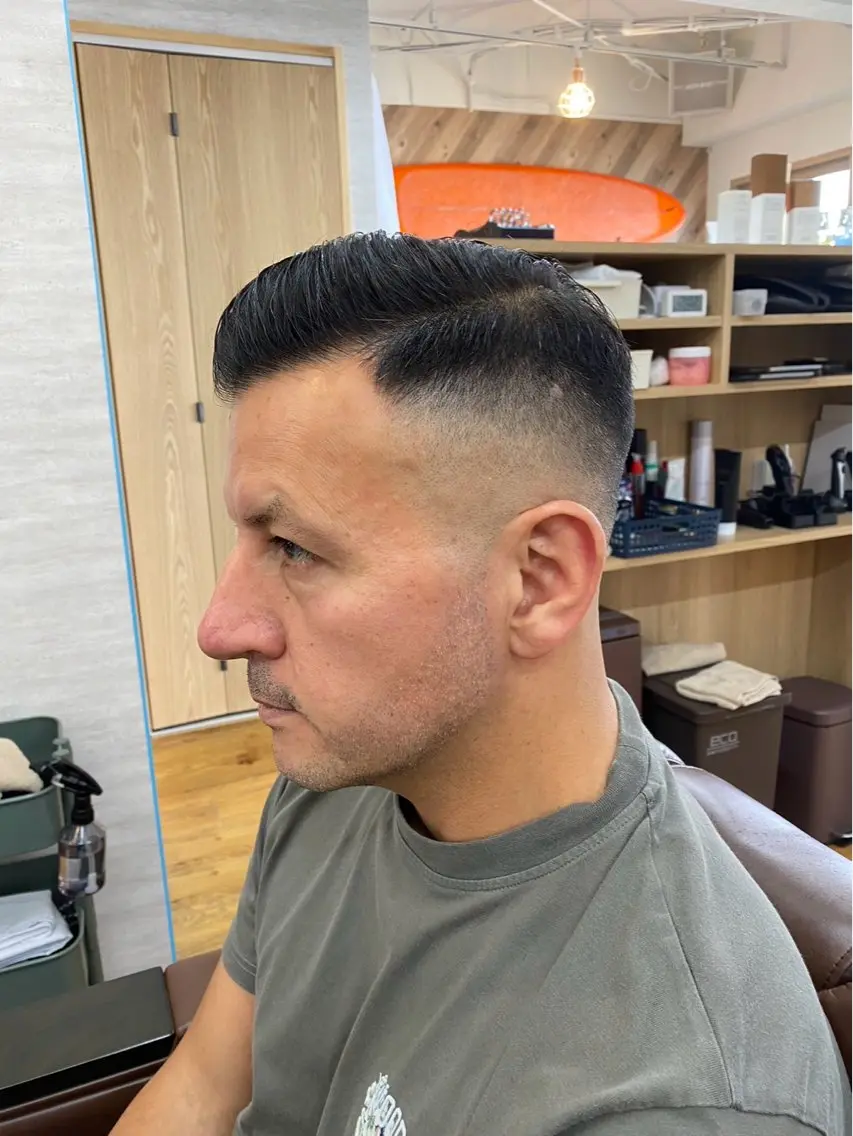 💈ミニモ限定価格　白髪染め、白髪ぼかし（カット込み）の写真