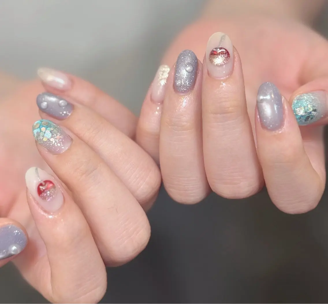 ネイル メンズネイル ハンドネイル MIMnail メンズネイリストのネイルデザイン