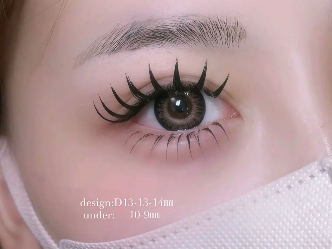 マツエク・マツパ 付け放題 バインドロック 束感まつ毛 フラットラッシュ ナチュラル マツパ YK Beauty Salonのマツエク・マツパデザイン
