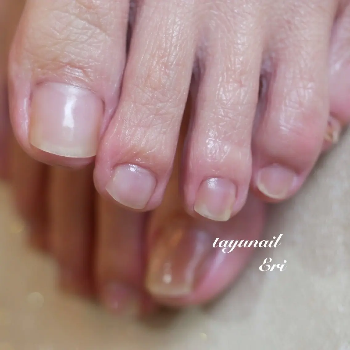 ネイル フットネイル ジェルネイル パラジェル ネイルサロン 【たゆnail】のネイルデザイン