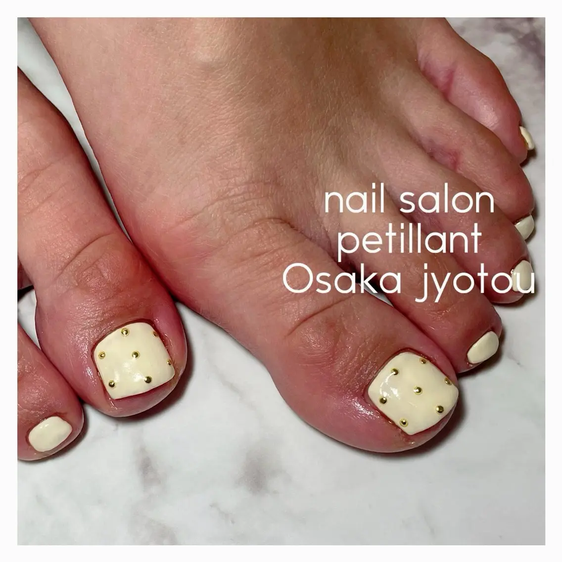 ネイル 春ネイル 黄色 nail salon petillantのネイルデザイン