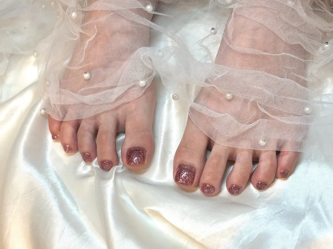 フット♡オフありワンカラーの写真
