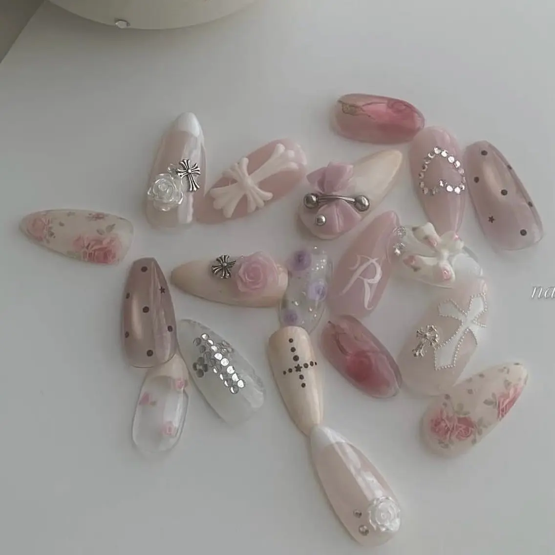 ネイル レース ハンドネイル chirin nailのネイルデザイン