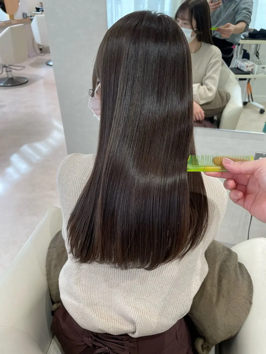 カット＋カラー＋ケラスターゼカクテルトリートメント🍸💞2stepトリートメントの写真