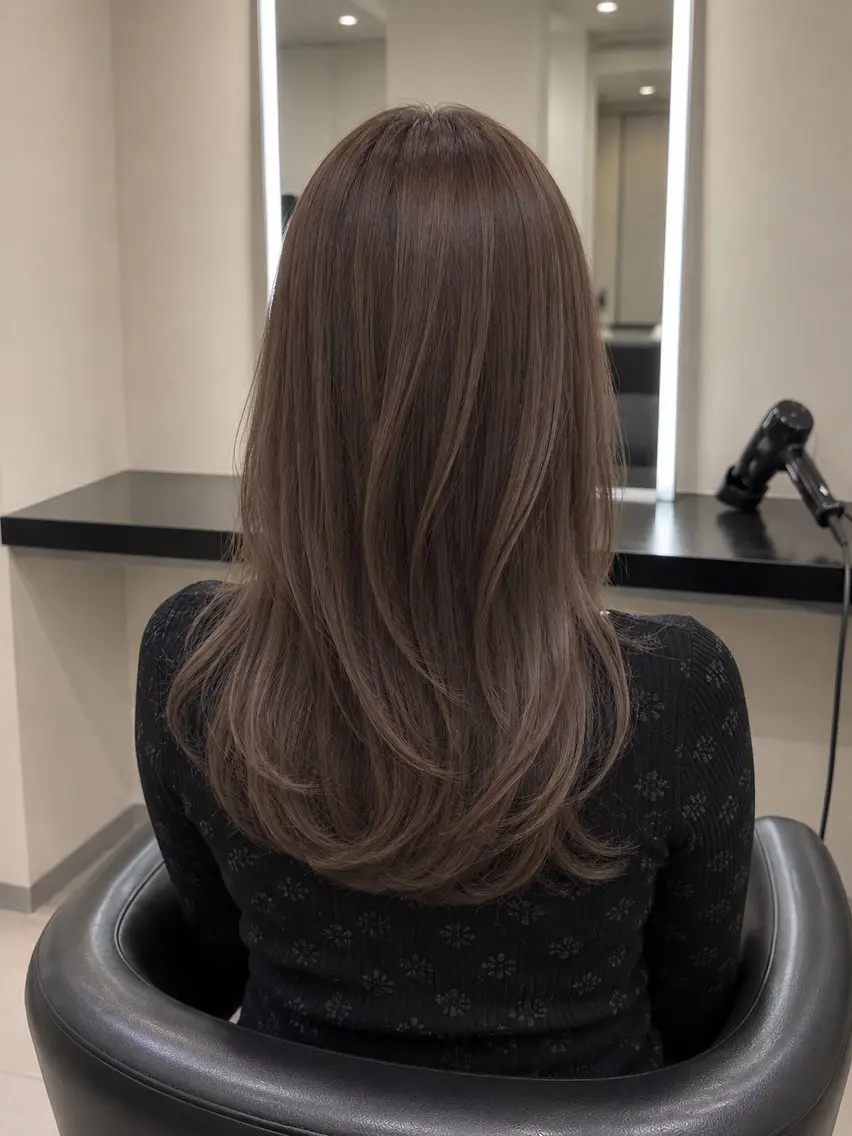 ミディアム カラー 🌈ウルトワ水素 髪質改善naru🌈のヘアスタイル