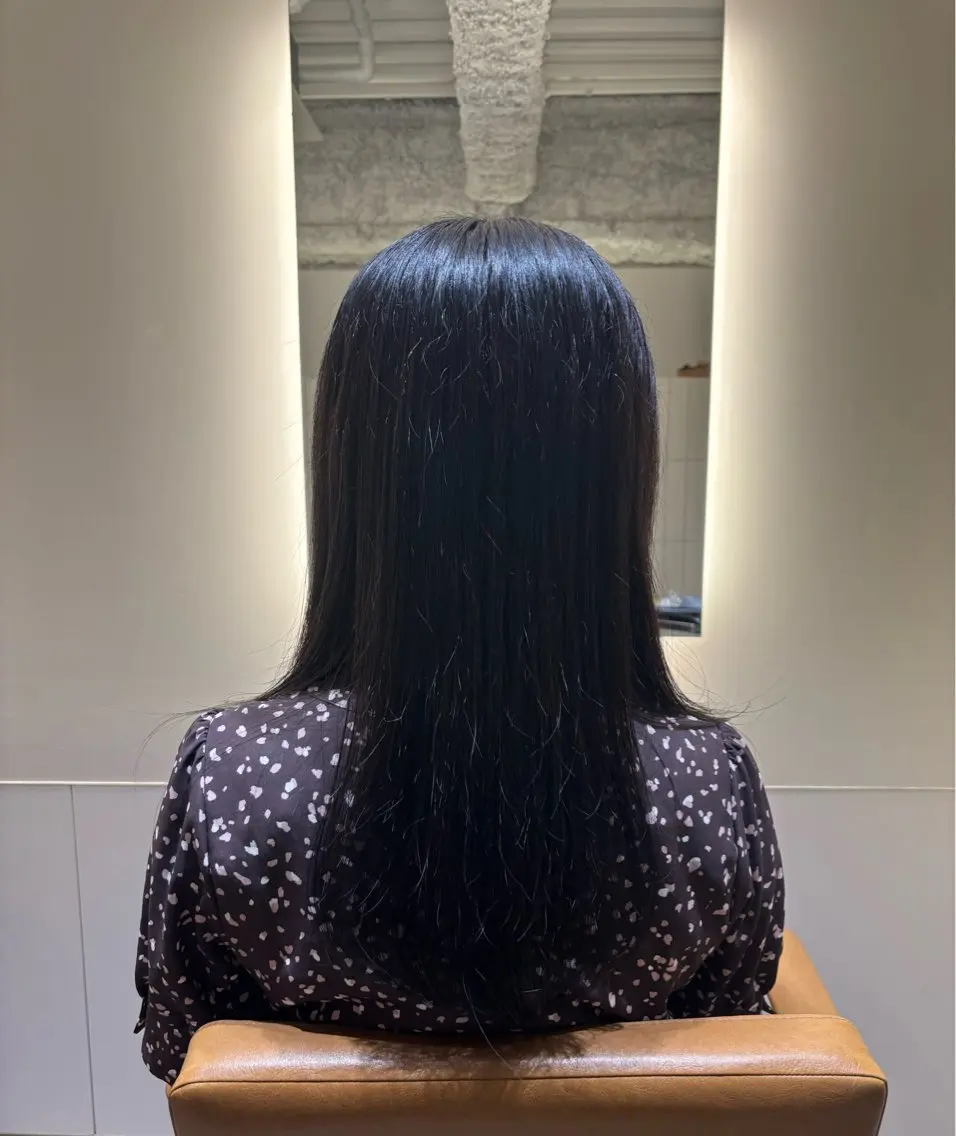 ロング カラー あずま みはなのヘアスタイル