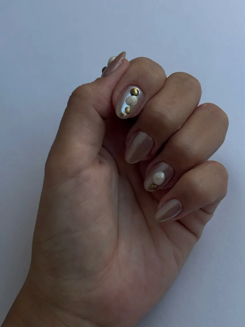 ネイル 手描き🌸ニュアンス monny nailのネイルデザイン