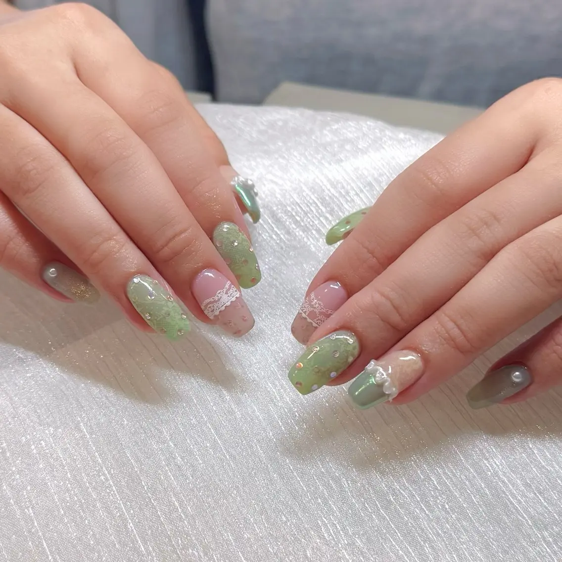 ネイル ハンドネイル 新井 ひなののネイルデザイン