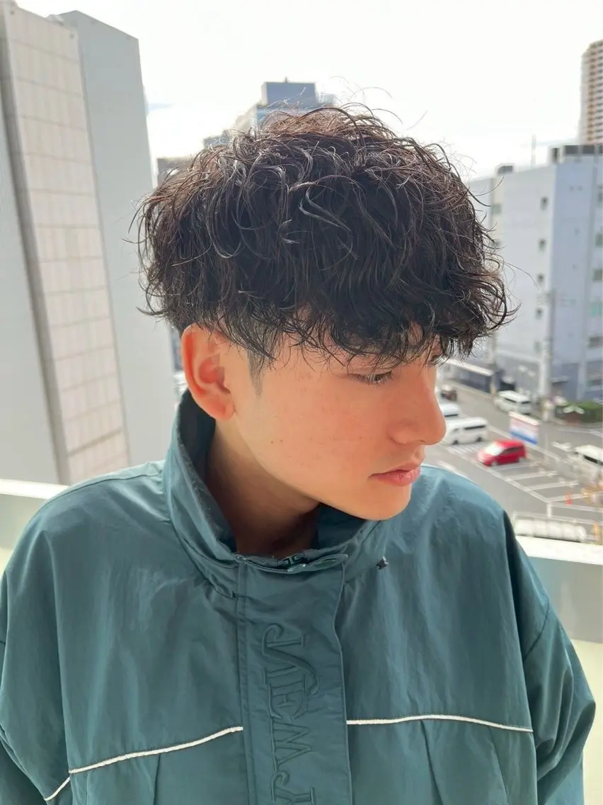 パーマ メンズ カット パーマ メンズパーマ/長岡 坂口祥貴/店長のヘアスタイル