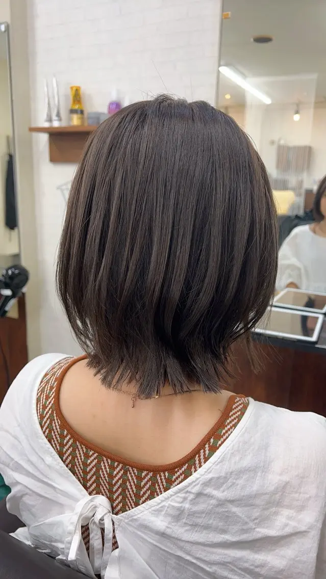 ミディアム くびれヘア Hair salon Liebe YUTAのヘアスタイル
