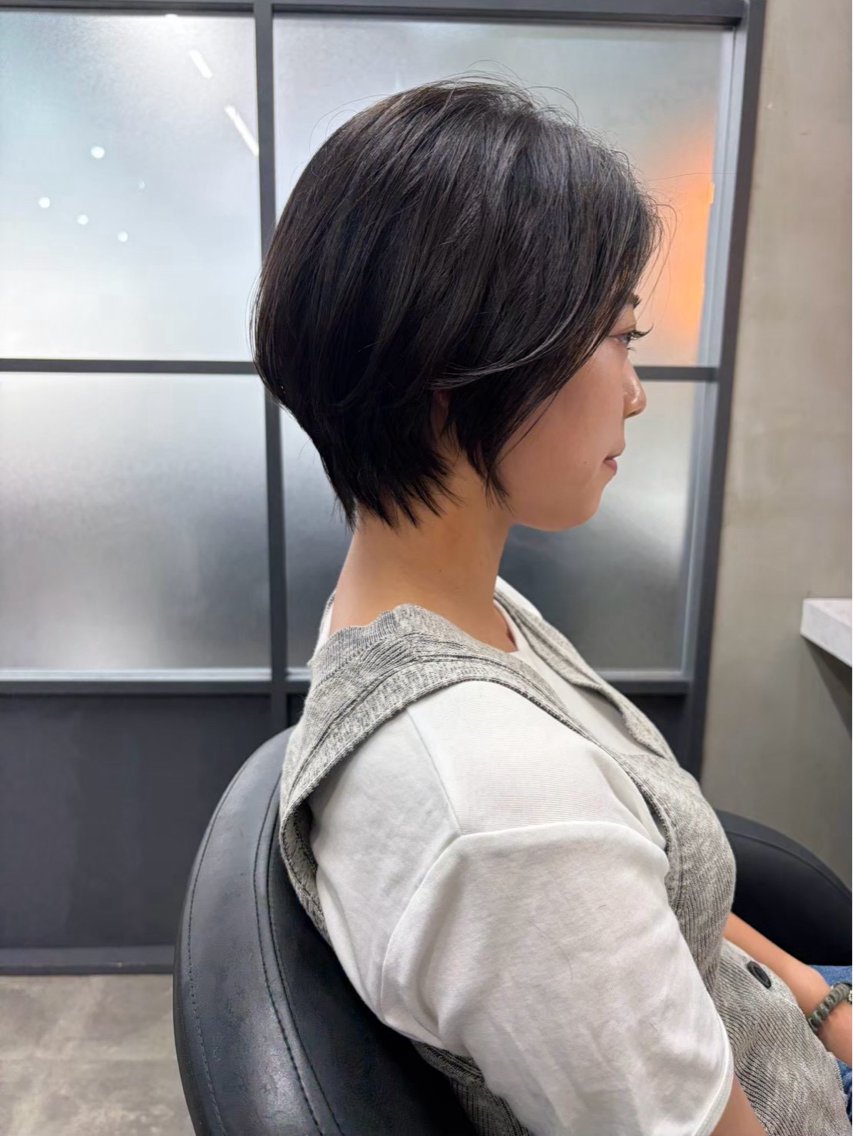 ショート ヘアカラー トリートメント 骨格矯正/ ショート/花田のヘアスタイル