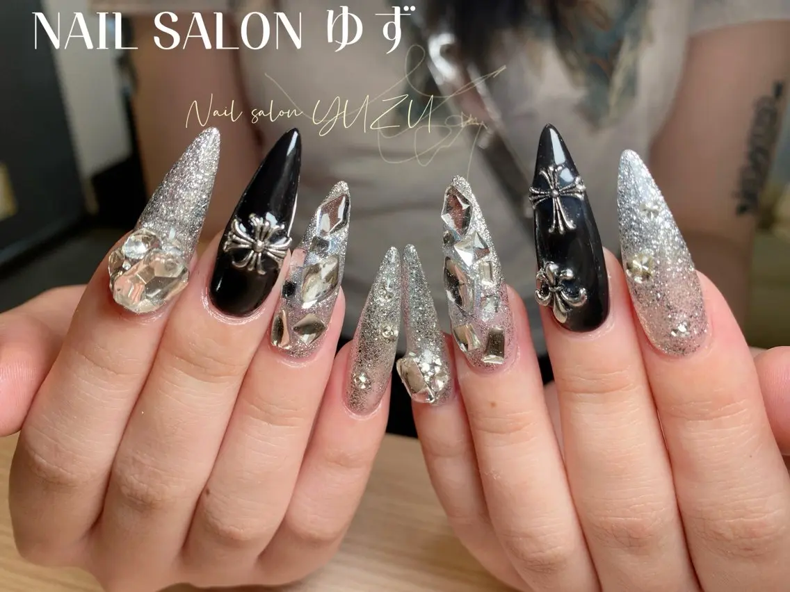 ネイル カジュアル チークネイル フットネイル フレンチネイル ジェルネイル ゆず- Nail Salonのネイルデザイン