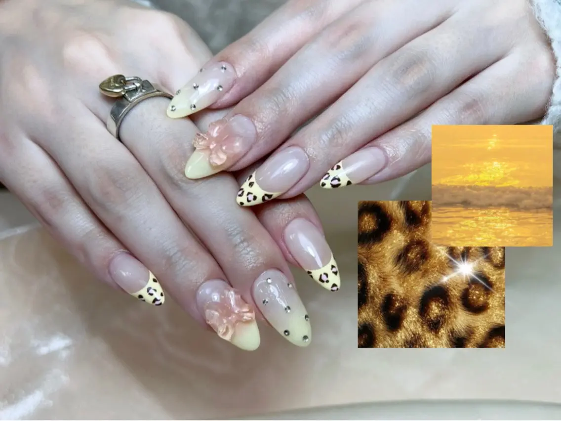 ネイル オーロラネイル ボルドー ブラウン 氷ネイル・うるうるネイル キラキラネイル ハンドネイル Sora  Nail 長さ出し専門店のネイルデザイン