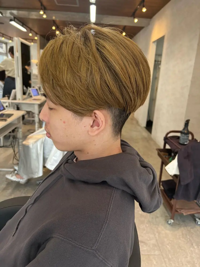 【新規】【メンズカット】&【ブリーチ】&【カラー】の写真