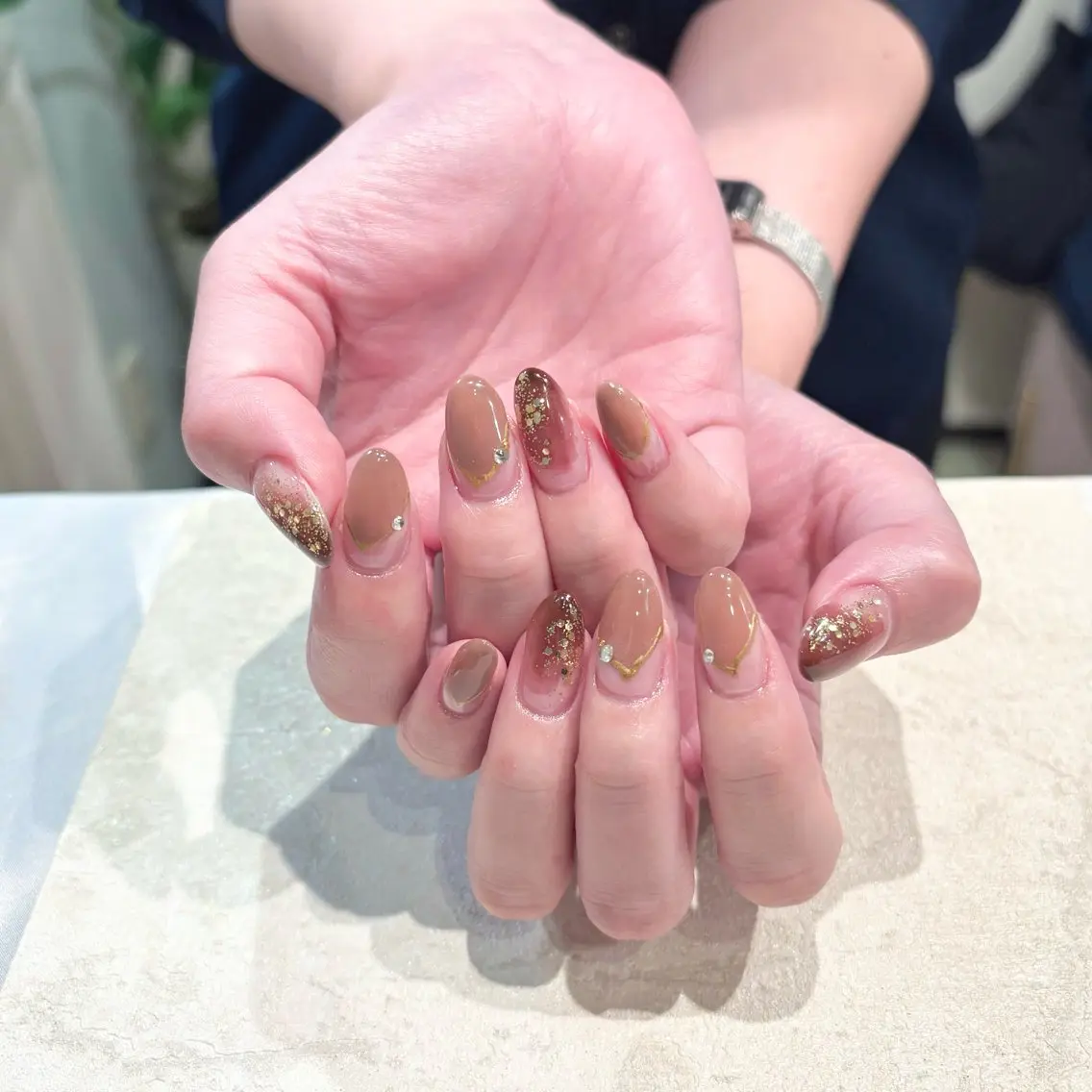 ネイル ハンドネイル ecrin 💎 mayuのネイルデザイン