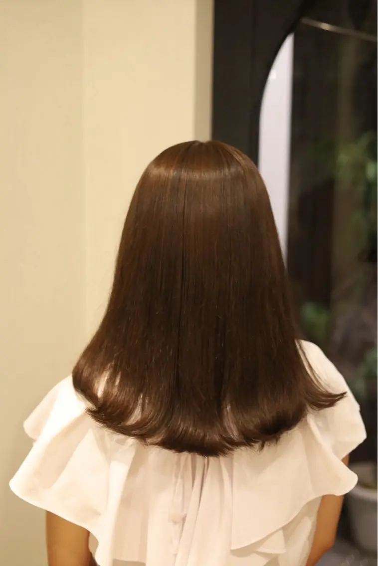 ロング ヒナ/酸性ストレート ・艶カラー🌿のヘアスタイル