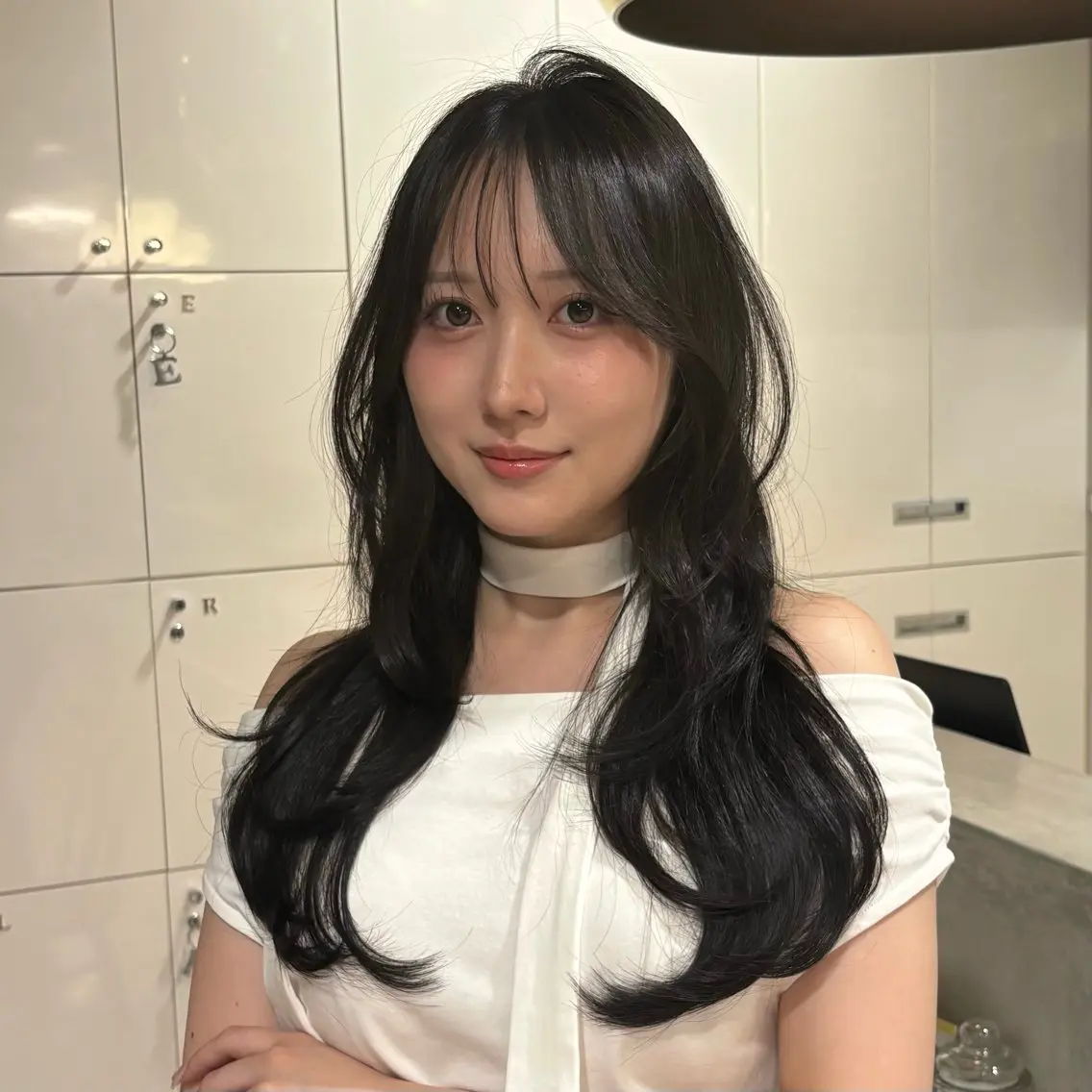 ロング SHUN/ レイヤーカットのヘアスタイル