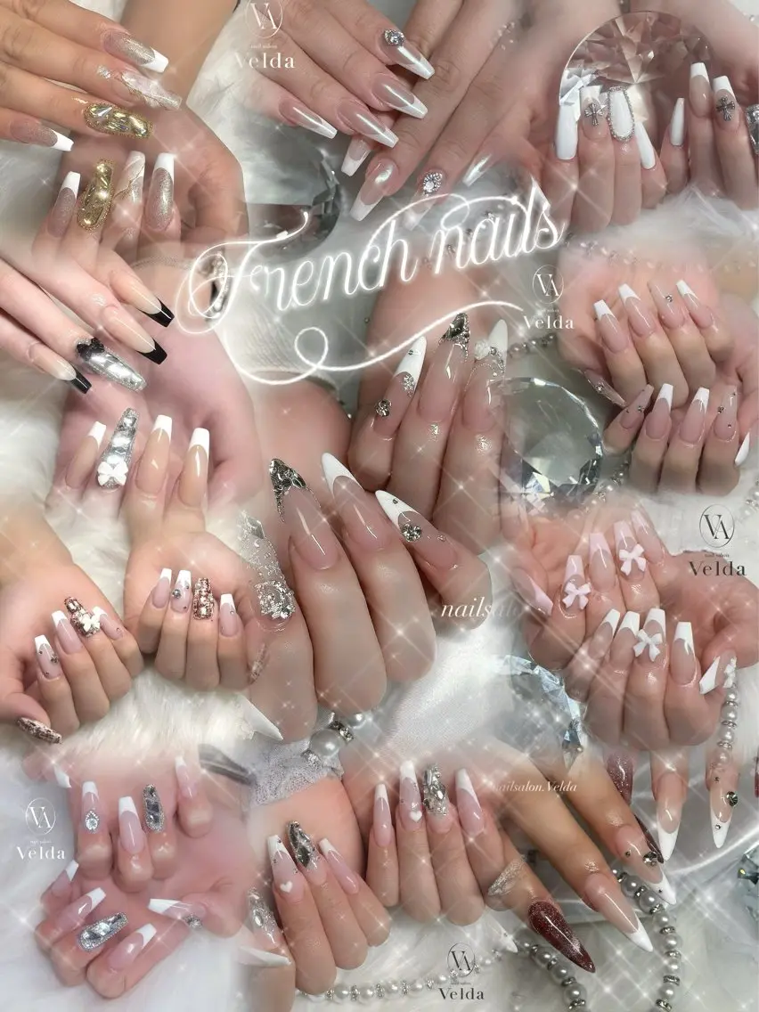 ネイル フレンチネイル ハンドネイル 💎Rina💎 プライベートサロン✨のネイルデザイン