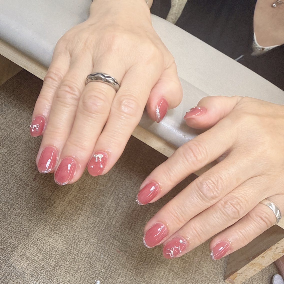 ネイル ハンドネイル Aura Nail ✨スス✨(アヤ)のネイルデザイン