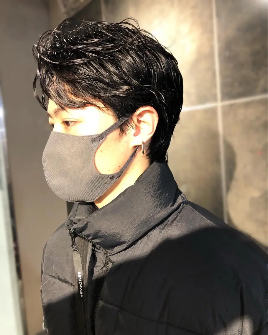 パーマ ヘアアレンジ メンズ カット パーマ トリートメント ヘアセット メンズ特化✂️栗原 侑也のヘアスタイル