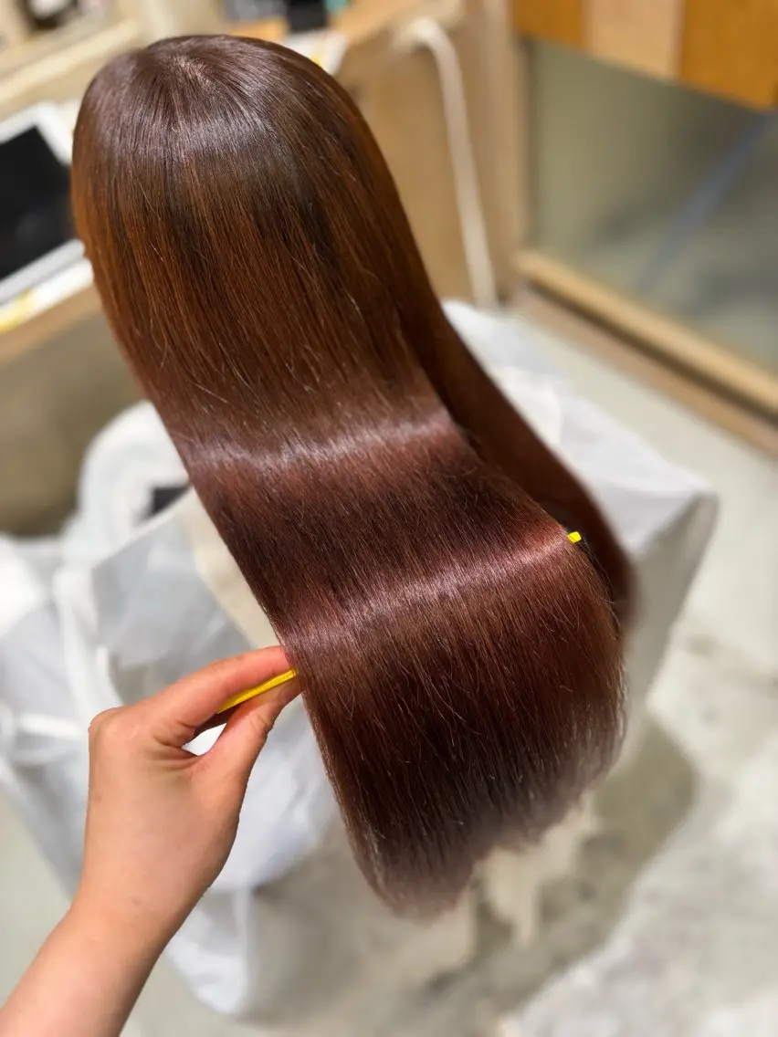 ロング カット ヘアカラー トリートメント ヘッドスパ 透明感ツヤカラー/ 縮毛矯正/静岡のその他イメージ