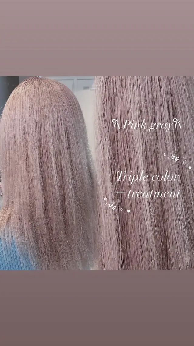 ロング 🤍透明感カラー 🤍chiiのヘアスタイル